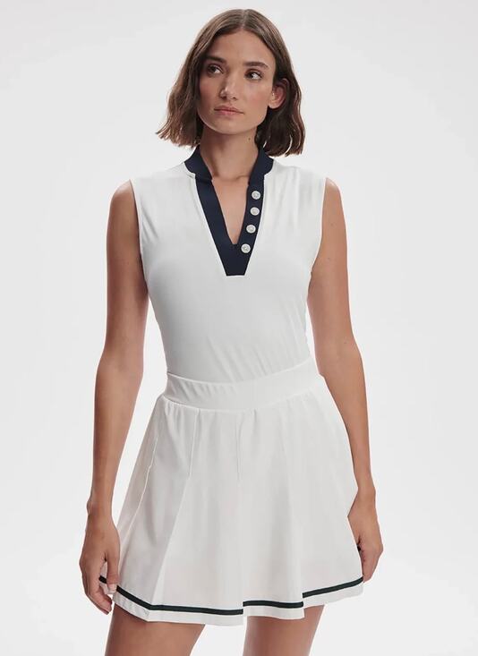 Varley Dresses & Skirts - NWT VARLEY Clarendon 2.0 High Rise Skort 16” tennis prep golf athletic wear L